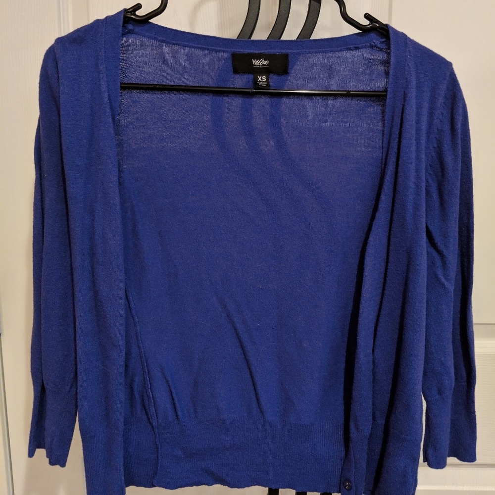 Royal blue sweater